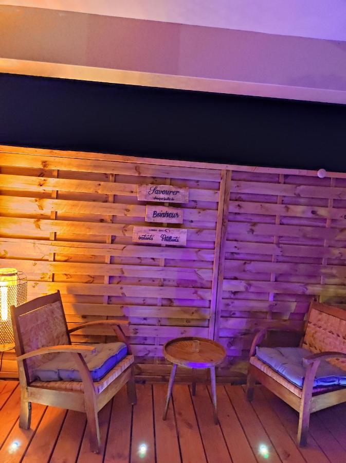 Magnifique Cottage Haut De Gamme Avec Jacuzzi L'Attrape Reve Les Plantiers Exterior photo